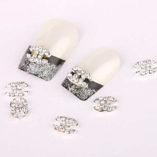 Vip Beauty Shop 3d Alloy Rhinestone Nail Art Glitter DIY Decoration