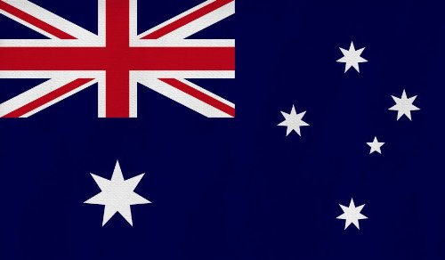 Fahne / Flagge 90 x 150 cm – viele Länder zur Auswahl – mit 2 Messingösen Größe 90×150 Farbe Australien