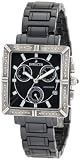 Swiss Watches:Invicta Women's 0720 Ceramic Chronograph Diamond Accented Black Ceramic Watch