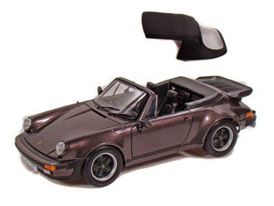 Porsche 911 Turbo 3.3L Cabriolet 1/18 Dark Brown