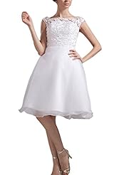 Strapless Applique Lace Short Satin  Dress
