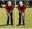 New Eyeline Pendulum Putting Rod Golf Swing Trainer Aid
