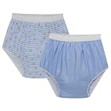 Gerber Vinyl Training Pants 2-pk. - Blue (2-3T)