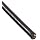 Stainless Steel 302/304 Wire Rope, Nylon Coated, 7x19 Strand Core, Black
