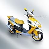 2007 Scooter 150cc Moped Motorcycle 85 MPG Brand New