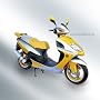 2007 Scooter 150cc Moped Motorcycle 85 MPG Brand New