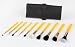 Bdellium Tools Professional Antibacterial Makeup Studio Line Mineral 10pc. Brush Set with Roll-Up Pouch