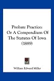 Probate Practice: Or a Compendium of the Statutes of Iowa (1889)