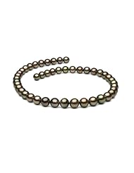 Tahitian Pearl Necklace: 8.1-10.6mm AA/AA+