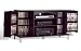 Premier Black 42 Flat Panel LCD / Plasma TV Console with Multimedia (DVD,CD,Games) Storage By Prepac