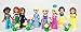 Jiego Fairy Tales Snow White/mermaid/jasmine Princess Minifigure Building Block Model Action Figure Toys Compatible with Lego