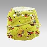 417bJOFmFHL. SL160  Kissaluvs One Size Fitted Cloth Diapers   3 Pack Two Hoots   WMARVEL OWL 3 PACK