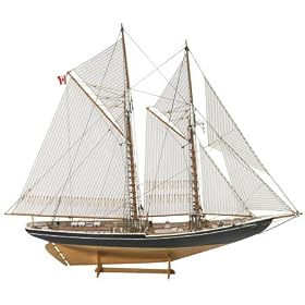 Bluenose II w DVD, Schooner by Billing Boats