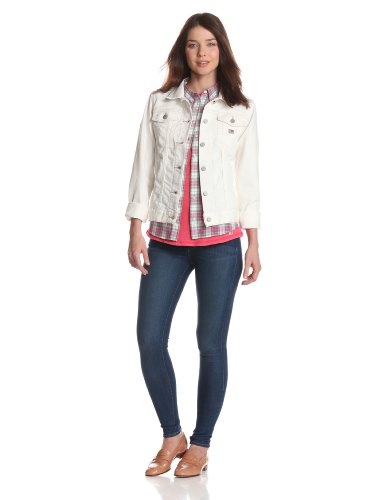 Low Price !! for Carhartt Women's Tucker Denim Jacket, Antique White, Small
