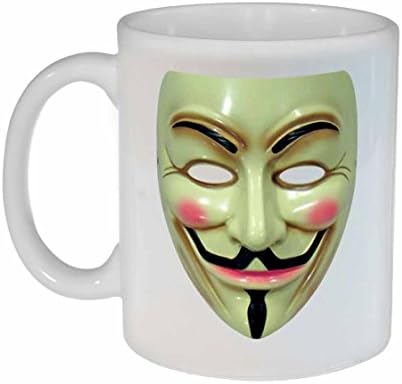 Anonymous Guy Coffee or Tea Mug - Funny Unique Geeky Mug - Joke Gift