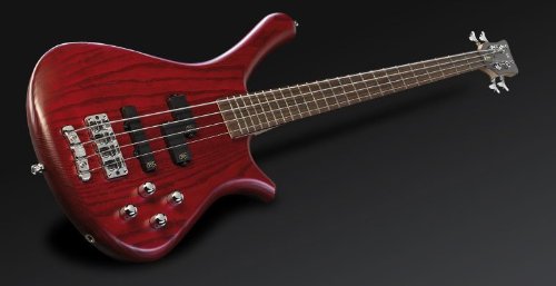 Warwick Fortress Burgundy Red Oil Active 4 String Electric Bass Guitar