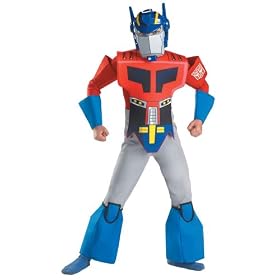 Deluxe Optimus Prime Transformers Costume