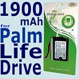 Electronics : HQRP Internal Li-Ion Rechargeable Battery Replacement for PalmOne LifeDrive PDA + Screwdriver