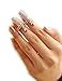 Demarkt 2pcs Women's Nail Rings Flower Design Finger Tip Rings