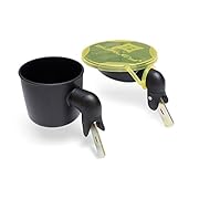 Burley Snack Bowl and Cup Holder Black