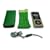 New 5th Generation Nano Green Flip Case + Green Sock & Green Silicone Cover With Screen Protector For the New Apple iPod 5G Nano with Camera (Sep 2009) 8GB & 16GB + Green Neck Strap