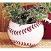 Ceramic Baseball Planter Great for Kids Room,Sports Fans and Home and Office Decor