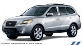 2007-2008 Hyundai Santa Fe Pillar Posts :: 304 Stainless Steel Chrome Plated Pillar Post :: 6pc. Set!