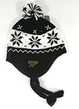 Dallas Stars Braided Tassel Beanie Hat
