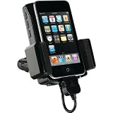 iEssentials IESMPQ88U MP-Q88U iPod/iPhone 3-in-1 FM Transmitter Cradle-Speakers - Retail Packaging - Black