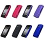 Premium Rubberized Cell Phone Hard Back Cover Case for Nokia XpressMusic 5800 (Choose from 5 Colors; Black, Blue, Hot Pink, Neon Green, Purple)