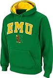Eastern Michigan Eagles Arched Tackle Twill Hooded Sweatshirt