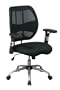 Office Star Woven Mesh Back and Mesh Seat Chair