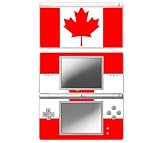 Canadian Flag Decorative Protector Skin Decal Sticker for Nintendo DS Lite