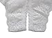 Trixx Intimates Women's Open Crotch Boyshorts Panty Thong White Medium
