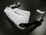 Universal Mx Motocross ATV Dirt Bike Snowmobile BMX Brush White Hand Guards 1