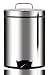 Brabantia Pedal Bin Brilliant Steel 5 litre