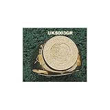 Kansas Jayhawks Solid 10K Gold Seal Ring Size 10 1/2
