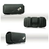 URANUS Black Pouch Size E For Motorola, Samsung (120*50*23MM)