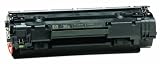 HP Original CB436A LaserJet Black Laser Toner Cartridge