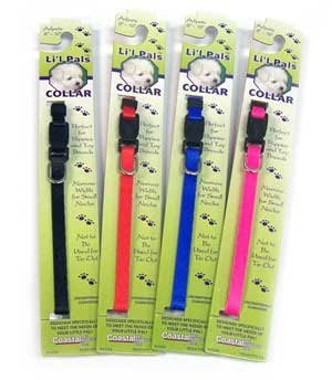 Nylon Pals Collar Neon Pink Xs