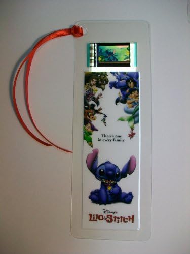 LILO & STITCH movie film cell bookmark memorabilia collectible disney animation