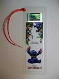LILO & STITCH movie film cell bookmark memorabilia collectible disney animation