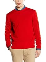 Piacenza cashmere Jersey (Rojo)