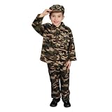 Military Soldier Costume Boy - Toddler 2-4T