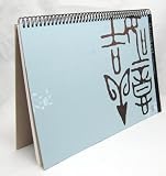 Wanart Large Acid-free Sketchbook - Light Blue