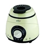 Friteuse 800W 1 Liter mit Hitzeisoliertem Griff Fritöse Fritteuse