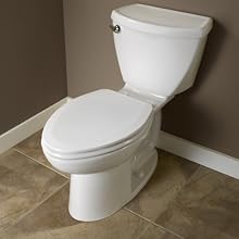 American Standard Cadet-3 Right Height Elongated Two-Piece Toilet with 12-Inch Rough-In