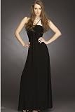 Elegant Long Black Evening Gowns by Mikael Aghal