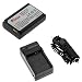 GTMax BP1310 Replacement Battery+Battery Charger for Samsung NX100, NX10, NX11