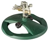 Melnor 9538 Deluxe Pulsating Sprinkler With All Metal Head